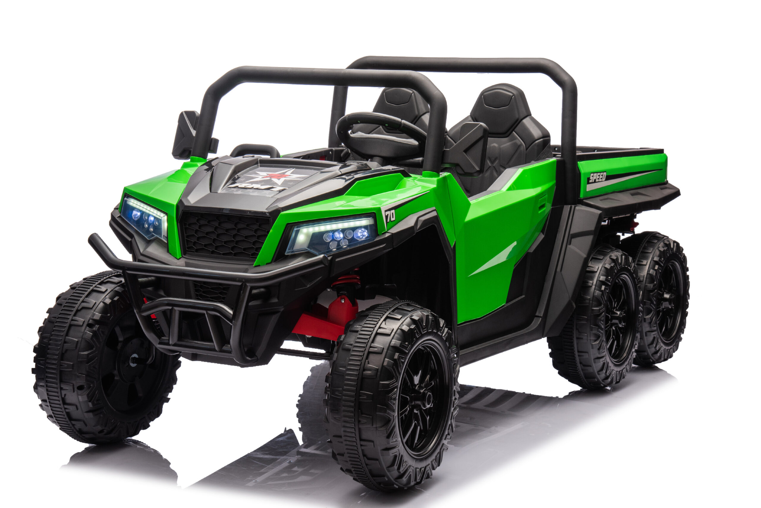 Elektrické autíčko Farmer Truck Ultra 24V14Ah 6x200W zelené