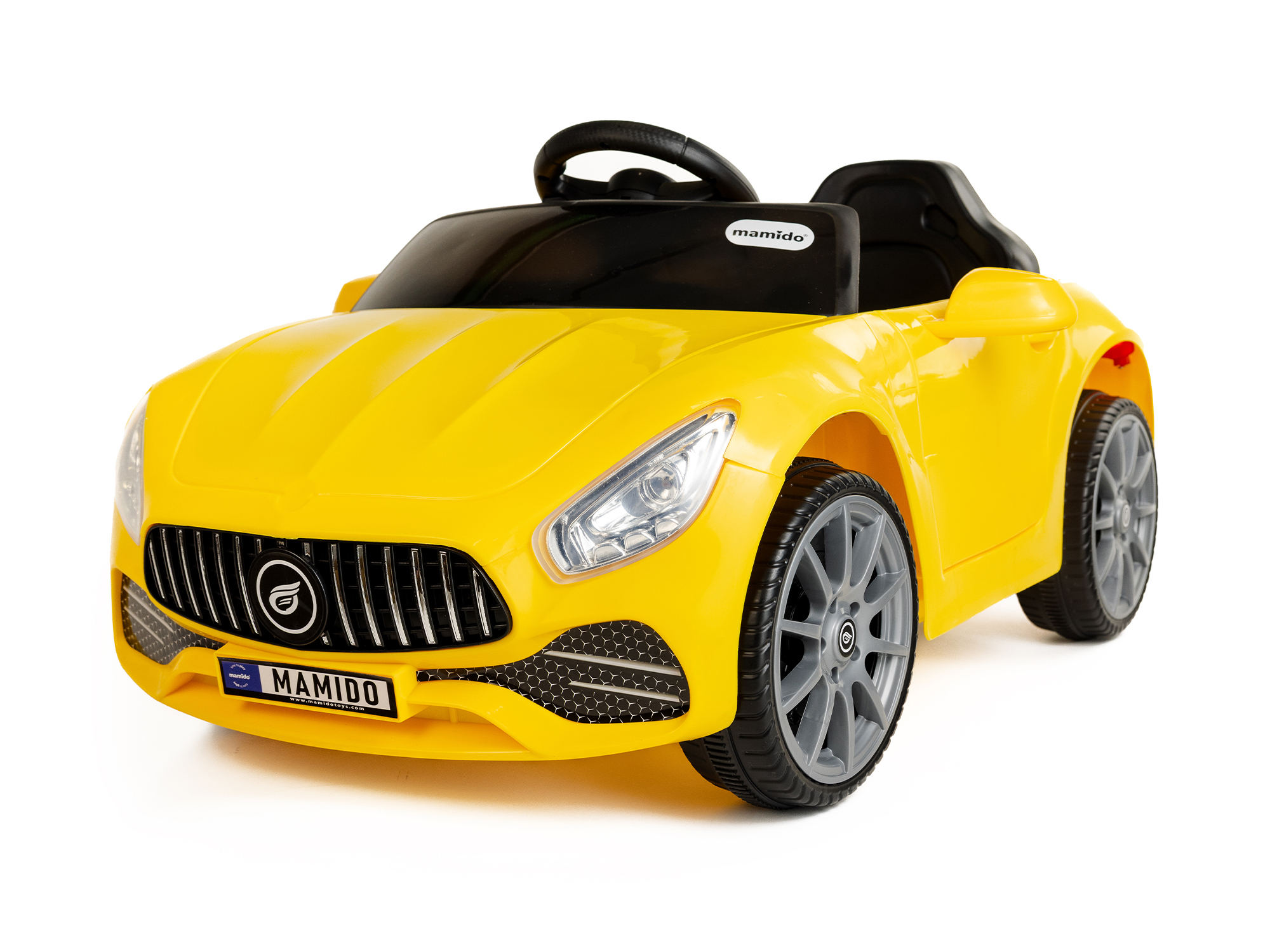 Elektrické autíčko Cabrio Fast Wing žluté