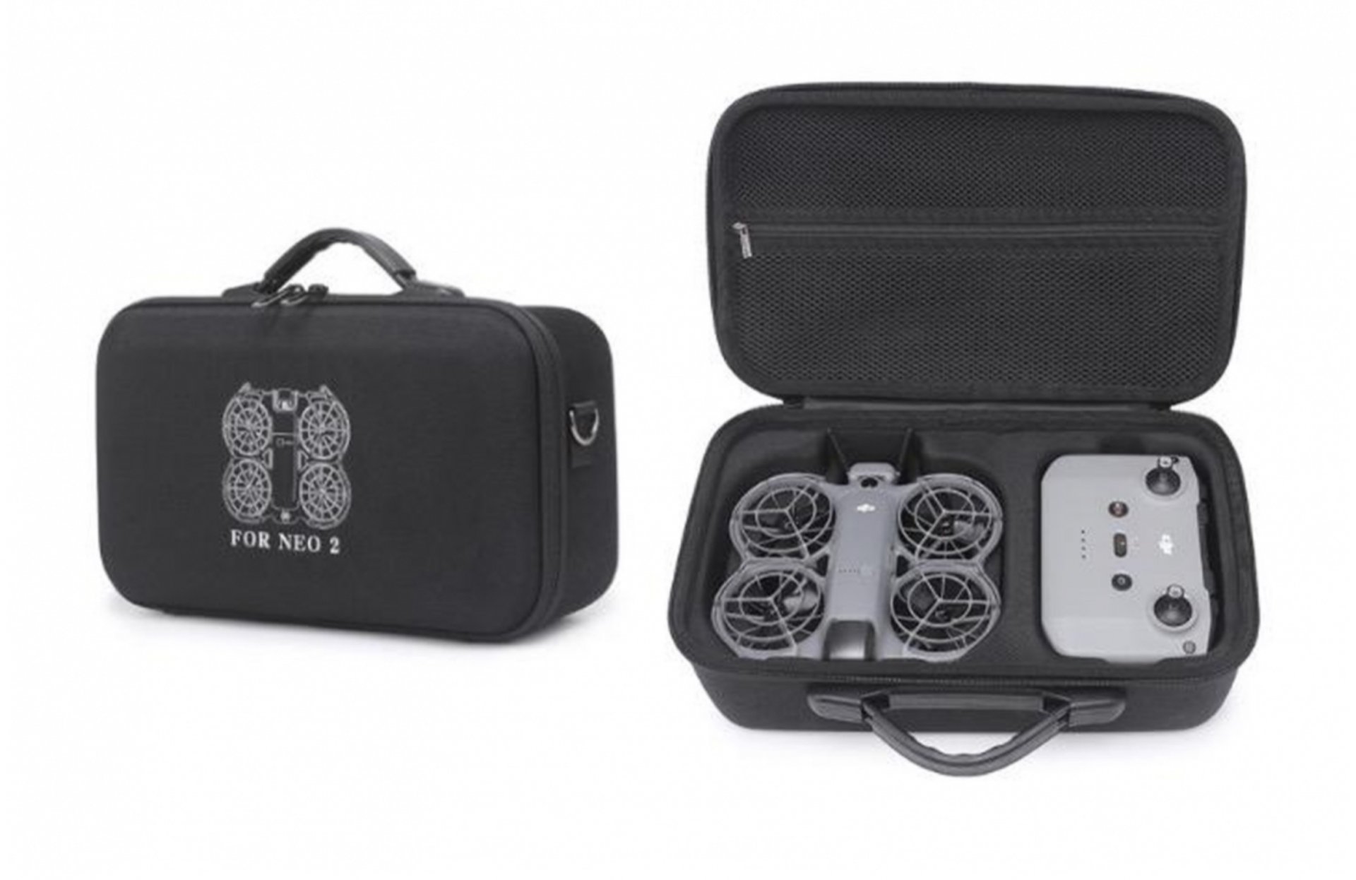 Dvouvrstvé nylonové pouzdro přes rameno pro dron DJI Neo 2 (DJI RC-N3) 1DJ8274