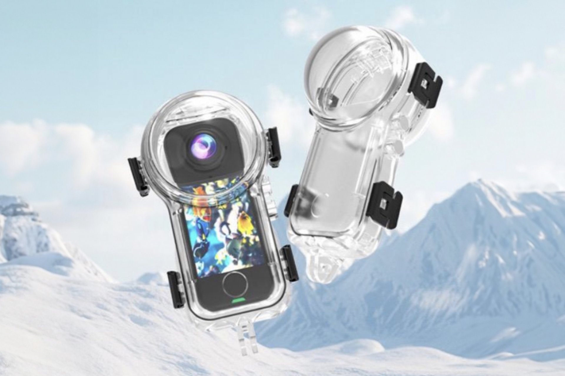 Neviditelné vodotěsné pouzdro pro akční kameru Insta360 X4 Air 1INST939