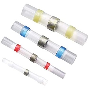 Vodotěsné smršťující trubice - 4 velikost, 50 kusů