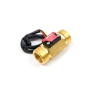 Mosazný průtokoměr YF-B6 3/4" 1-30L/min 5-15V