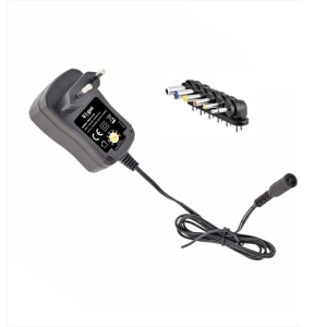 Napájecí síťový adaptér - Stabilizovaný 3 - 12V 2000mA výměnné konektory VSZV-3-12/2