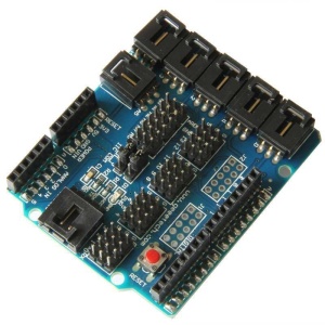 Senzorový shield pro Arduino UNO, MEGA Duemilanove