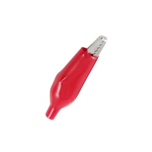 Izolovaná krokosvorka krokodýl - Červená, 35 mm