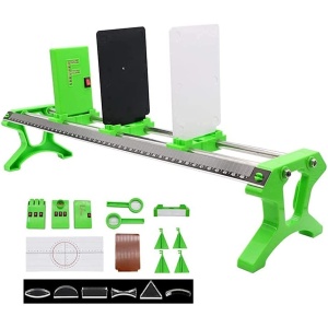 Velká optická sada s nastavitelnou kolejnicí