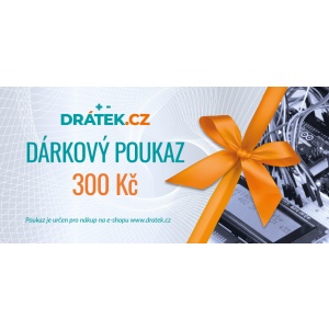 Dárkový poukaz 300 Kč