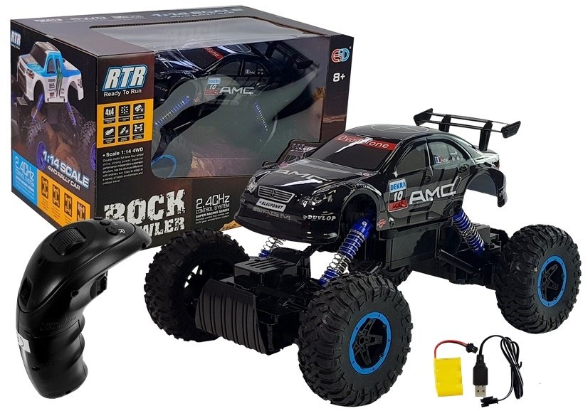 Auto na dálkové ovládání Offroad 1:14 modré RC