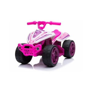 Dětská elektrická čtyřkolka Little Monster růžová