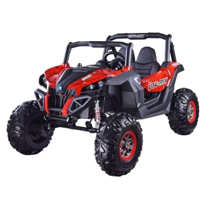 Elektrické auto Buggy SuperStar 4x4 lakované červené