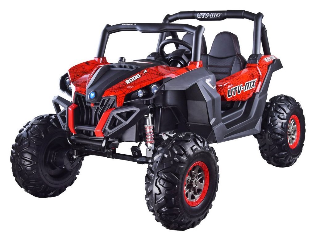 Elektrické auto Buggy SuperStar 4x4 lakované červené