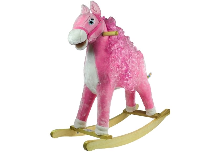 Houpací kůň růžový