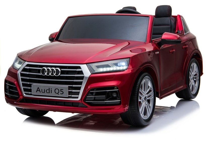 Dětské elektrické autíčko Audi Q5 4x4 LCD lakované červené