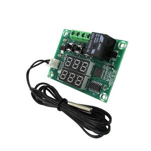 Regulátor teploty, termostat s dvojitým relé 12V