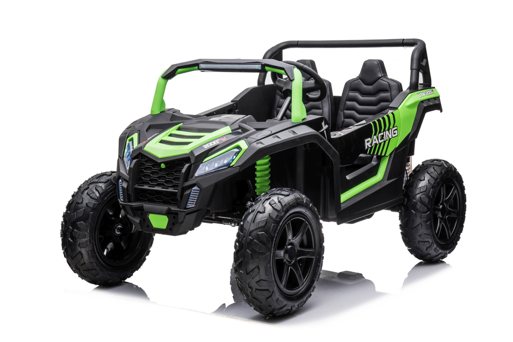 Elektrické autíčko Buggy UTV Strong 24V nafukovací kola zelené