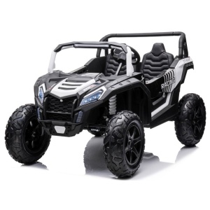 Elektrické autíčko Buggy UTV Strong 24V nafukovací kola bílé