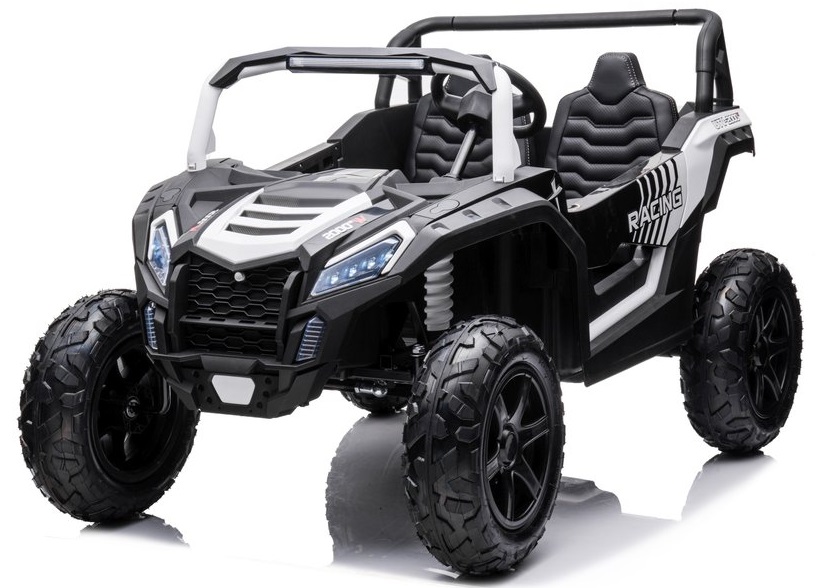 Elektrické autíčko Buggy UTV Strong 24V nafukovací kola bílé