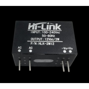 Napájecí zdroj 12VDC 170mA 2W do DPS