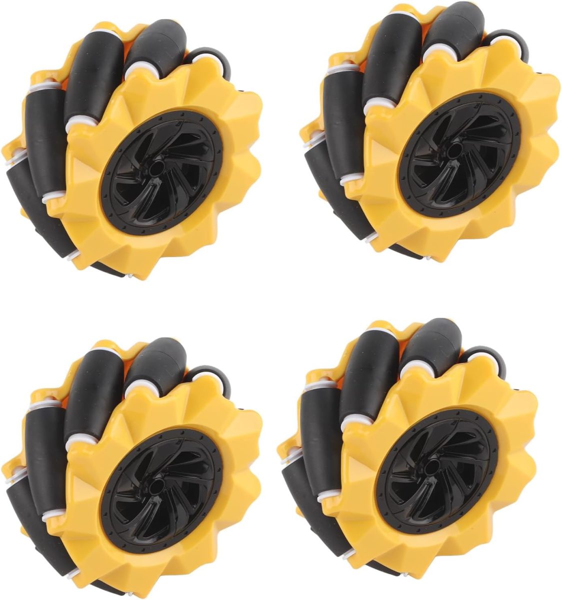 Robotická Mecanum kola 80 mm – sada 4 všesměrných kol