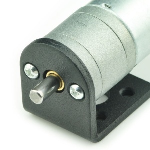 L-držák pro 25mm DC motor s převodovkou (25GA-370) – hliníkový