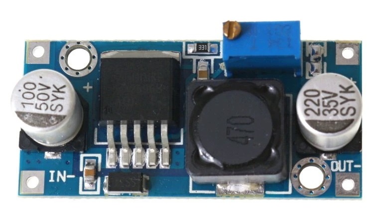 Step-down měnič 5–40 V na 1