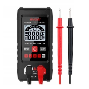 Digitální chytrý multimetr GD135A - automatické měření napětí, odporu, vodivosti, NCV, Svítilna