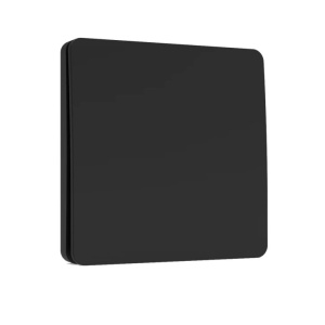 Bezbateriové jednoduché tlačítko RF433 MHz IK01 - 1G, černé