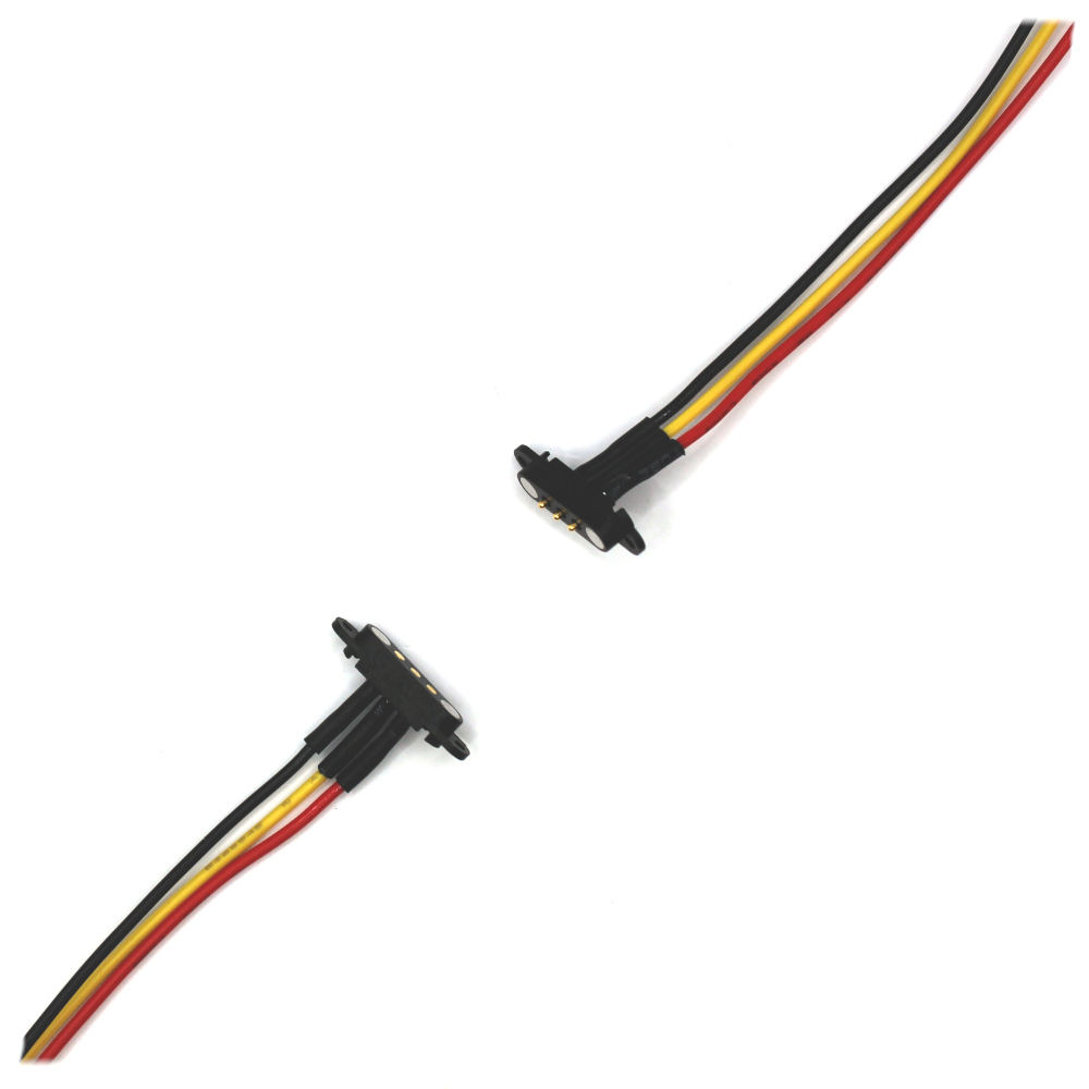 Kabel s magnetickými konektory do panelu - sada samec/samice 24AWG