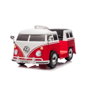 Elektrické autíčko Volkswagen T1 Classic Bus 12V | EVA | ECO červené