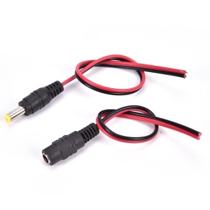 Napájecí DC 12V konektor 5,5 x 2,1 - 1 pár samec + samice