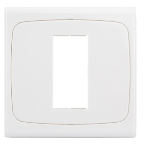 Rámeček s adaptérem pro obdélníkové konektory