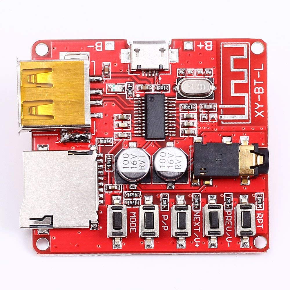 Bluetooth 4.1 audio přijímač a MP3 přehrávač