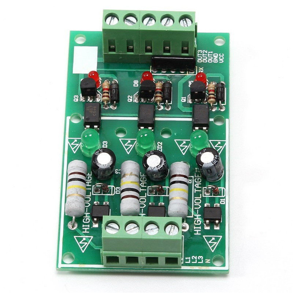 Izolační modul optočlenu pro PLC 24VDC 230VAC 3L