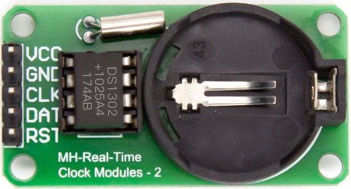 RTC Hodiny reálného času DS1302