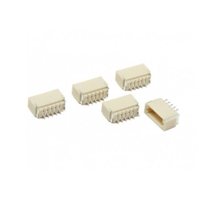 JST SH 1,0 mm 5-Pin konektor na DPS - Pravý úhel