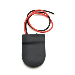 Bateriový box na baterii CR2032 s vodiči - 1 kus