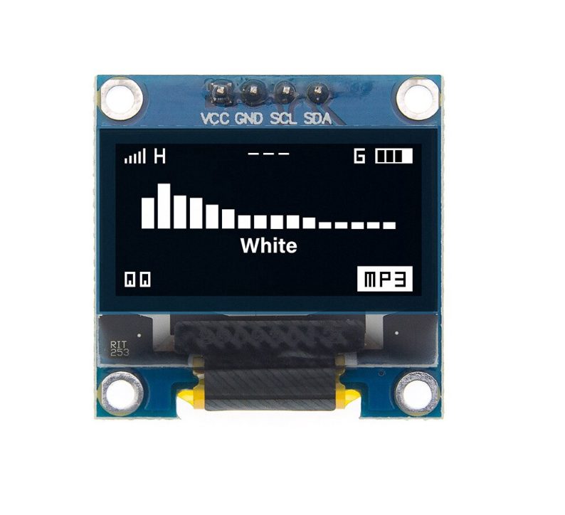 IIC I2C OLED displej 0