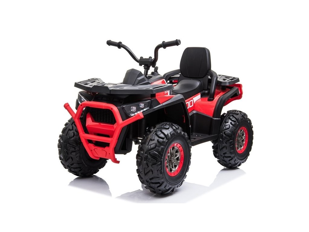 Dětská elektrická čtyřkolka 4x4 červená