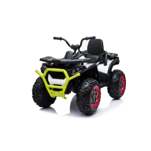 Dětská elektrická čtyřkolka 4x4 bílo-žlutá