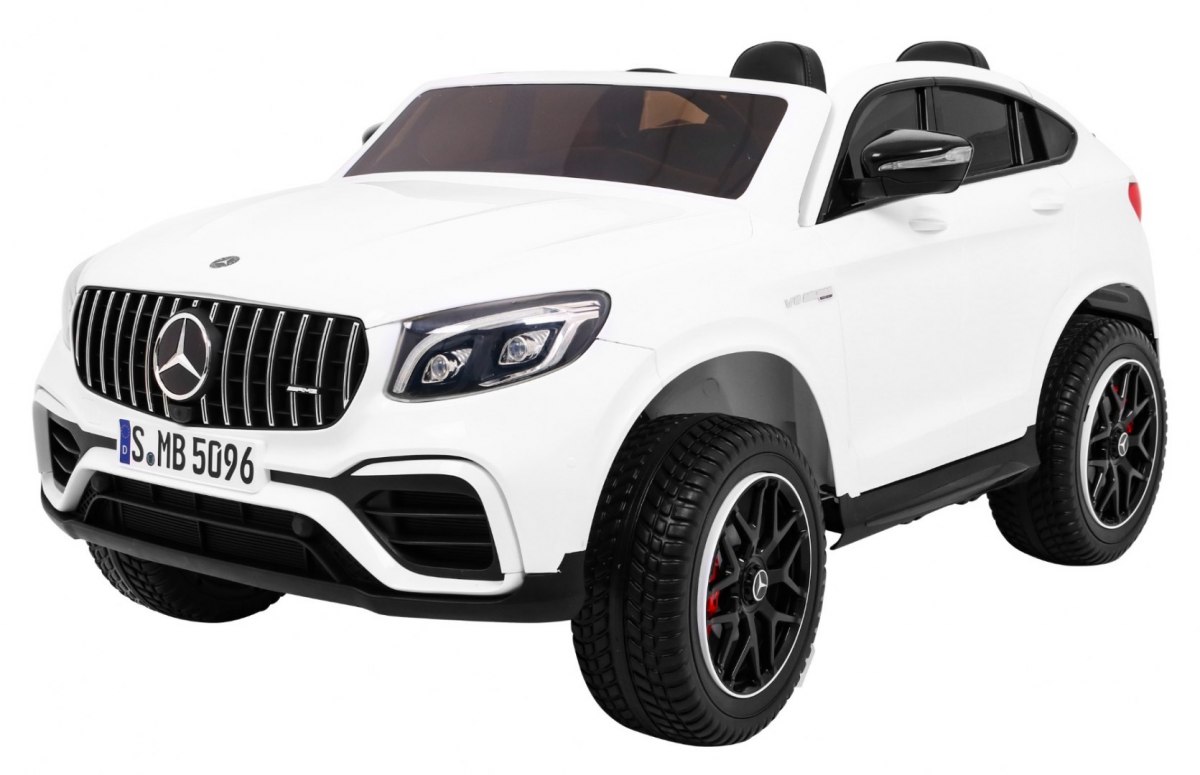 Elektrické autíčko Mercedes GLC 63S 4x4 LCD dvoumístné bílé