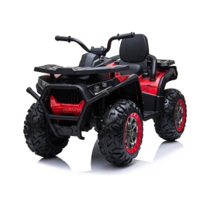 Dětská elektrická čtyřkolka 4x4 Spyder lakovaná červená