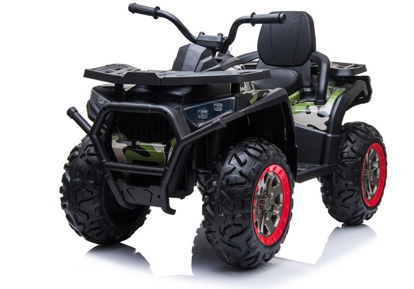 Dětská elektrická čtyřkolka 4x4 Spyder lakovaná maskáčová
