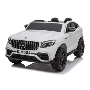 Dětské elektrické autíčko Mercedes GLC 63S 4x4 dvoumístné bílé