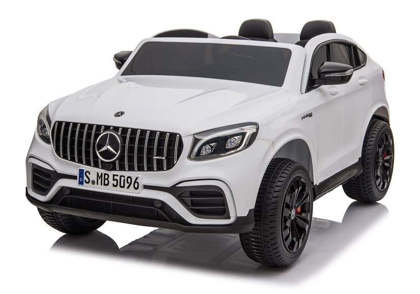 Dětské elektrické autíčko Mercedes GLC 63S 4x4 dvoumístné bílé