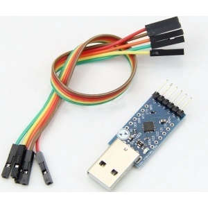 Adaptér USB 2.0 na TTL UART 6PIN CP2104 STC PRGMR