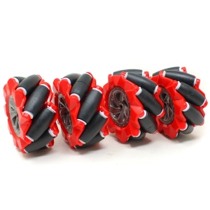 Robotická Mecanum kola 60 mm – sada 4 všesměrných kol