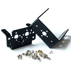 Držák servomotoru pro pan/tilt mechanismus – sada 56x65mm (pro MG995/MG996)