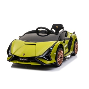 Dětské elektrické auto Lamborghini Sián zelené