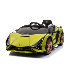 Dětské elektrické auto Lamborghini Sián zelené