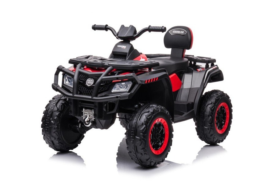 Dětská elektrická čtyřkolka S615 24V červená